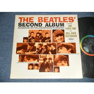 画像: THE BEATLES - SECOND ALBUM (Matrix #  A) T-1-2080-G10    HAND WRITING  Style  B) T-2-2080-G8   HAND WRITING  Style ) ( Ex+++/MINT-)  / 1964 US AMERICA ORIGINAL "BLACK with RAINBOW Label" MONO Used LP 