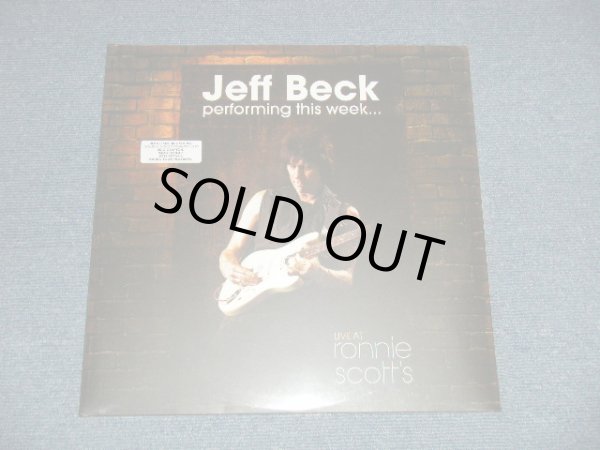 画像1: JEFF BECK - Jeff Beck Performing This Week...Live At Ronnie Scott's (SEALED) /2015 US AMERICA ORIGINAL "180 gram Heavy Weight" "BRAND NEW SEALED" 3-LP