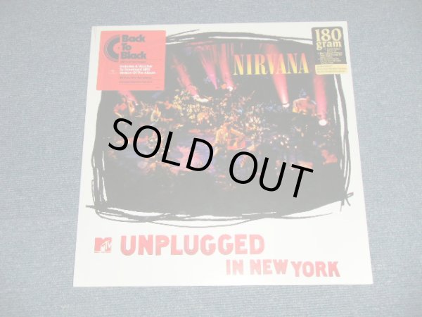 画像1: NIRVANA - UNPLUGGED IN NEW YORK (SEALED)  / 2008 Version EU EUROPE REISSUE  "180 Gram Heavy Weight" "BRAND NEW SEALED" LP