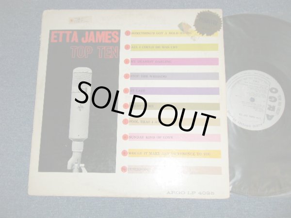 画像1:  ETTA JAMES - TOP TEN (VG+++/VG+++ EDSP, TAPE SEAM, STOFC) ) / 1963 US AMERICA ORIGINAL MONO Used LP 