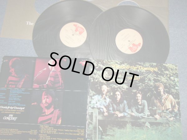 画像1: DEREK & THE DOMINOS -IN CONCERT  (RI)  (Matrix # A) ST-SO-722679 AAA F1 AT/GP B) ST-SO-722680 AAA F1   AT/GP     C) ST-SO-722681 AAA F1   AT/GP     D) ST-SO-722682 CCC  F1  AT/GP ) (Ex++/MINT-  B-1:Ex++Cut out,  ) / 1974 Version US AMERICA  2nd Press "75 ROCKFELLOR  Label" Used 2-LP's 