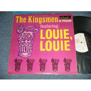 画像: THE KINGSMEN - IN PERSON  feat.LOUIE,LOUIE ( Ex-/Ex++ WOBC)  / 1964 US AMERICA ORIGINAL MONO Used LP 