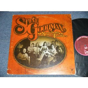 画像: STEVE GOODMAN - SOMEBODY ELSE TROUBLES with Inserts  ( Ex/MINT- EDSP ) / 1972 US AMERICA ORIGINAL Used LP 