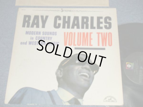 画像1: RAY CHARLES - MODERN SOUNDS IN COUNTRY and WESTERN MUSIC VOLUME TWO  (Ex++/Ex+++ BB)  / 1962 US AMERICA ORIGINAL STEREO  Used LP 