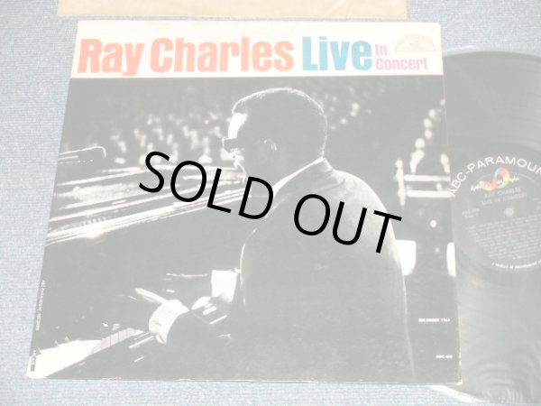 画像1: RAY CHARLES - LIVE IN CONCERT(Ex+/Ex++ )  / 1965 US AMERICA ORIGINAL MONO  Used LP 