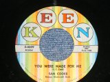 画像: SAM COOKE - A) YOU WERE MADE FOR ME  B) LONELY ISLAND (Ex-/Ex-)  / 1958 US AMERICA ORIGINAL Used 7"SINGLE  
