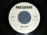 画像: ZEKE SHEPPARD - A) SNOW SURFIN'  B) WHAT DOES TOO YOUNGMAN    ( Ex+++/Ex+++) / 1963  US AMERICA ORIGINAL "WHITE LABEL PROMO" Used 7" Single 