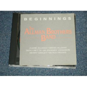 画像: The ALLMAN BROTHERS BAND, - BEGINNINGS (MINT-/MINT) / 1987 US AMERICA ORIGINAL Used CD