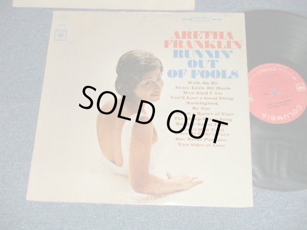 画像1: ARETHA FRANKLIN -  RUNNIN' OUT OF FOOLS (Ex/Ex++ B-4,5,6:Ex  EDSP )  / 1964 US AMERICA ORIGINAL"360 SOUND LABEL" STEREO Used LP  