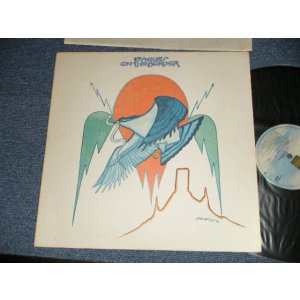 画像: EAGLES - ON THE BORDER (Matrix #  A)7E 1004-A-1 CP  STERLING LH   B)7E-1004-B5  CSM   STERLING ) "PITMAN Press in NJ"  (Ex++/Ex+++) / 1975-6 Version US AMERICA 1st Press "TEXTURED Cover" "2nd Press Press CLOUD with 'W' Logo Label" Used LP