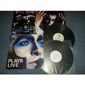 画像: PETER GABRIEL -PLAYS LIVE  ( Ex/Ex+++ Looks:Ex+)  / 1983 US AMERICA ORIGINAL Used  2-LP