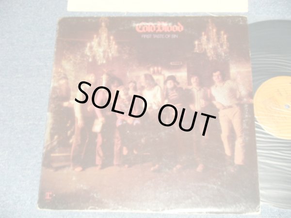 画像1: COLD BLOOD -  FIRST TASTE OF SIN (Ex-/Ex+++)   / 1973 Version US AMERICA 2nd Press "NO STEREO Credit label"  Used  LP