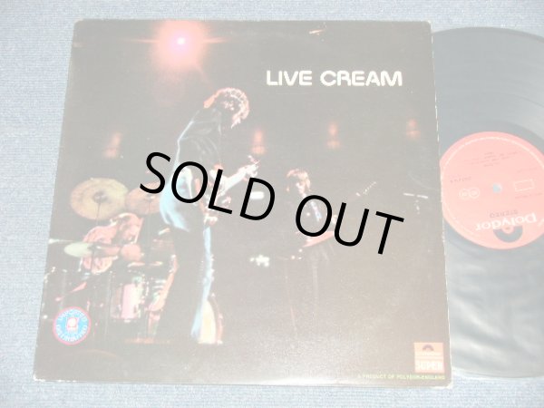 画像1: CREAM - LIVE CREAM  ( Matrix Number # A) 2383 016   A//1 ▽420  11 28   B)  2383 016   B//1 ▽420  11 / C2    ) ( Ex++/MINT- )  / 1970 UK ENGLAND ORIGINAL STEREO  Used LP