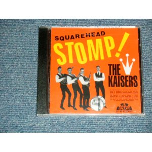 画像:  The KAISERS- SQUAREHEAD STOMP!  (SEALED) / 1993 US AMERICA ORIGINAL "BRAND NEW SEALED" CD