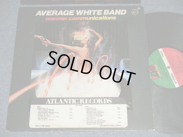 画像1: AWB AVERAGE WHITE BAND - WARNER COMMUNICATIONS (Ex++/MINT-BB For PROMO) / 1978 US AMERICA ORIGINAL ”Ｐロモ”1st Press "Small 75 ROCKFELLER Label" Used  LP 