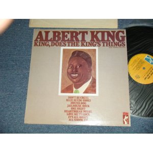 画像: ALBERT KING - KING DOES THE KINGS THINGS (Blues Cover ELVIS PRESLEY) (Ex++/MINT-) / 1969 US AMERICA  ORIGINAL 1st Pres "YELLOW with MEMPHIS ADDRESS with DIV. Of PARAMOUNT Label" Used LP