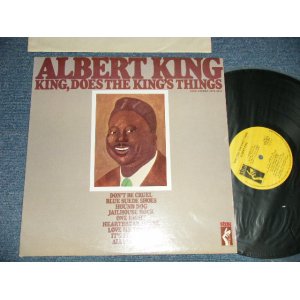 画像: ALBERT KING - KING DOES THE KINGS THINGS (Blues Cover ELVIS PRESLEY) (Ex++/Ex+++ ) / 1969 CANADA ORIGINAL 1st Pres "YELLOW Label" Used LP