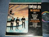 画像: The BEATLES -  SOMETHING NEW ( Matrix # A)  T1-2108-P15    B)  T2-2108-G 4 #4) ( Ex/Ex+ Looks:Ex-) / 1964 US AMERICA ORIGINAL "BLACK with COLOR BAND Label" MONO Used LP  EDSP