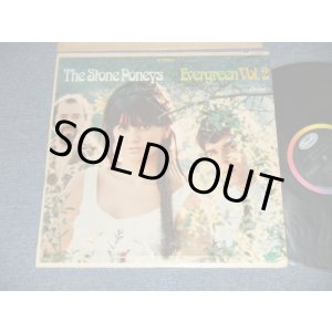 画像: THE STONE PONEYS (LINDA RONSTADT ) - EVERGREEN VOL.2 ( Matrix Number A)ST1-2763-X2 /B)ST2-2763-B2 )( Ex++/MINT-) / 1967 US AMERICA ORIGINAL ”BLACK With RAINBOW Label" STEREO Used  LP