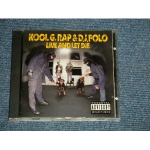 画像: KOOL G. RAP & D. J. FOLO - LIVE AND LET DIE (MINT-/MINT) / 199 US AMERICA ORIGINAL Used CD 