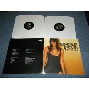 画像: BEVERLEI BROWN - NEXT TO YOU (NEW)  / 2001 UK ENGLAND "BRAND NEW" 2 x LP's