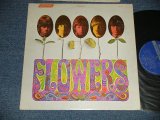 画像: ROLLING STONES -  FLOWERS (Matrix #  A) LL-3509 ARL 7752-20 1B-W     B) LL-3509 ARL 7753-20 1N-W )  ( Ex+++/MINT- WOL )  / 1973 Version? US AMERICA  "BLUE  with Boxed 'LONDON' Label" "ADDRESS CREDIT at Bottom Label"  STEREO   Used LP