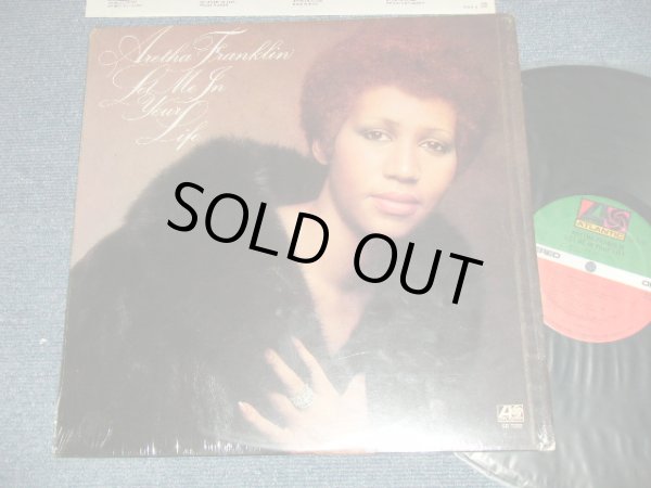 画像1: ARETHA FRANKLIN - LET ME IN YOUR LIFE  "PR Press"  (Matrix # A)ST-A-733043-C AT/GP  PR  B)ST-A-733044-D AT/GP  PR) (MINT-/MINT- ) / 1974 US AMERICA ORIGINAL 1st press "GREEN & RED with large 75 ROCKFELLER Label" Used LP 