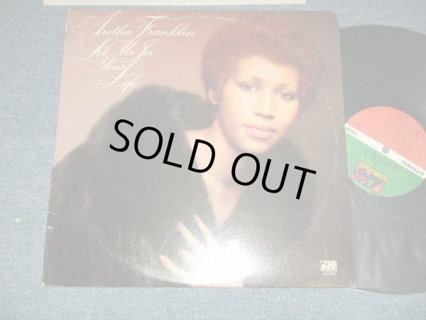 画像1: ARETHA FRANKLIN - LET ME IN YOUR LIFE  (Matrix # A)ST-A-733043-C AT/GP  PR  B)ST-A-733044-D AT/GP  PR) (Ex++/MINT- ) / 1974 US AMERICA ORIGINAL 1st press "GREEN & RED with large 75 ROCKFELLER Label" Used LP 
