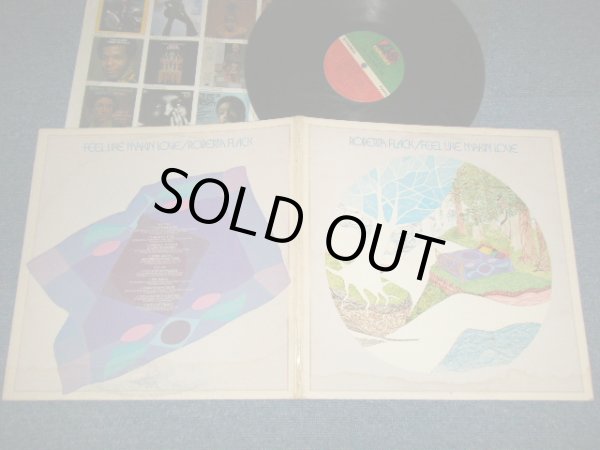 画像1: ROBERTA FLACK - FEEL LIKE MAKIN' LOVE (Ex++, Ex/Ex+++)  / 1975 US AMERICA 1st Press "RED & GREEN Label"  "small 75 ROCKFELLER at Bottom"   Used LP 