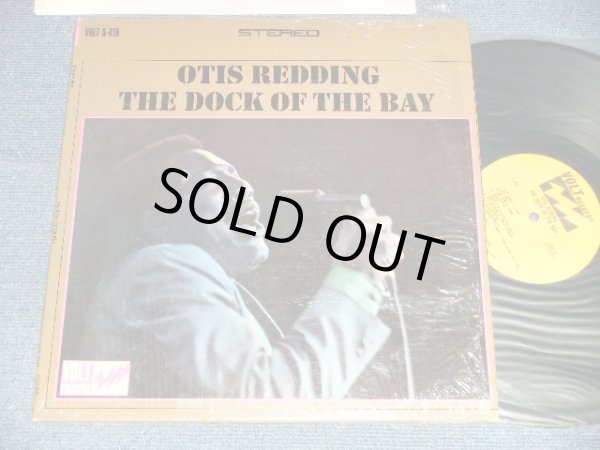 画像1: OTIS REDDING - THE DOCK OF THE BAY( Matrix # A) ST-VO-681225-1E T CT   B) ST-VO-681226-1H  A ) (Ex+++/Ex++ Looks:Ex+++ ) / 1968 US AMERICA ORIGINAL "YELLOW w/Dist by ATCO at bottom Label"  Used  LP