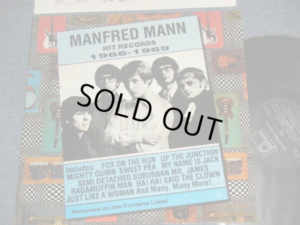 画像1: The MANFRED MANN - HIT RECORDS 1966-1969 (MINT-/MINT) / 1986 UK ENGLAND ORIGINAL Used LP