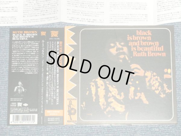 画像1: RUTH  BROWN ‎– Black Is Brown And Brown Is Beautiful (MINT-/MINT) / 2005 SPAIN Press + Japan Liner & OBI Used CD with OBI 
