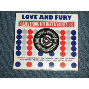画像: V.A. Various ‎- Love And Fury - Gems From The Decca Vaults UK (MINT-/MINT) / 2013 UK ENGLAND ORIGINAL Used 3-CD'S 