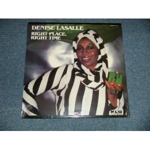 画像: DENISE La SALLE  LaSALLE - RIGHT PLACE, RIGHT TIME (SEALED) /  1984 US AMERICA ORIGINAL "BRAND NEW SEALED" LP