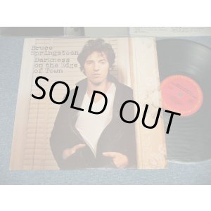 画像: BRUCE SPRINGSTEEN - DARKNESS ON THE EDGE OF TOWN (With INSERTS) (Matrix # A)S PAL-35318-1A TML-M     B)S PBL-35318 -2C TML-M) "SANTA MARIA Press in CA" (MINT-/MINT-) / 1978 US AMERICA "2nd Press LARGE PRINTED TITLE Back Cover and HARD INNER SLEEVE" Used LP 