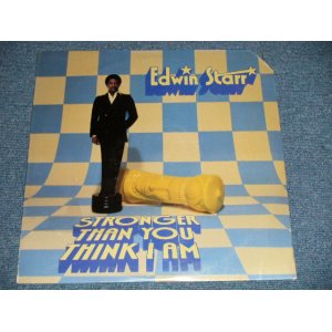 画像: EDWIN STARR -  STRONGER THAN YOU THINK I AM  (SEALED Cut Out Corner) / 1980 US AMERICA ORIGINAL"BRAND NEW SEALED" LP
