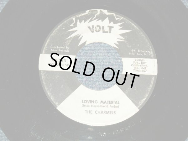 画像1: The CHARMELS (Memphis Sound, Girl Groups) - A) LOVING MATERIAL  B) I'LL GLADLY TAKE YOU BACK (Ex+/Ex+) / 1967 US AMERICA ORIGINAL  "WHITE LABEL PROMO" Used 7"SINGLE  