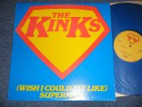 画像: THE KINKS - SUPERMAN (Ex+++/MINT-) / 1979 CANADA ORIGINAL "BLUE WAX Vinyl" Used 12" Single 