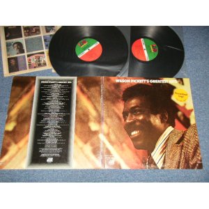 画像: WILSON PICKETT - GREATEST HITS (Ex++/MINT- Cut out for PROMO)/ 1973 US AMERICA  ORIGINAL 1st PRESS "RED & GREEN with 1984 BROADWAY Label" Used 2-LP  