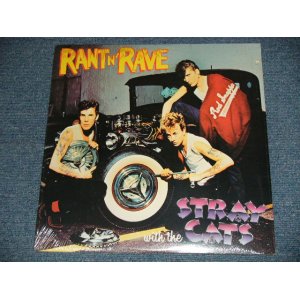 画像: STRAY CATS - RANT N' RAVE   (SEALED Cutout) / 1983 US AMERICA ORIGINAL "BRAND NEW SEALED"  LP 