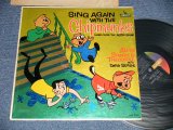 画像: The CHIPMUNKS - SING AGAIN WITH THE CHIPMUNKS ( Ex++/Ex++ Looks:Ex EDSP)    / 1961 Version US AMERICA ORIGINAL "2nd Press Cover" 1st Press "BLACK with GOLD LIBERTY  Label" MONO Used LP 