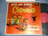 画像: David Seville And The CHIPMUNKS - LET'S ALL SING WITH THE CHIPMUNKS ( Ex/Ex++ EDSP)    / 1959 US AMERICA ORIGINAL  1st Press "MAROON Label" MONO Used LP 