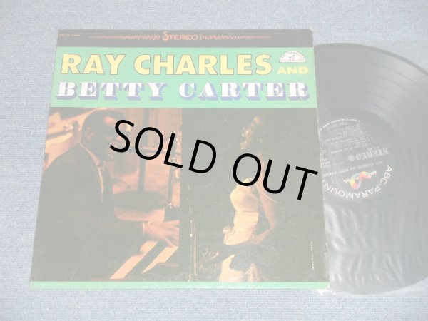 画像1: RAY CHARLES and BETTY CARTER - RAY CHARLES and BETTY CARTER ( Ex++/Ex+)  / 1961 US AMERICA ORIGINAL 1st Press "BLACK Label" STEREO Used LP 