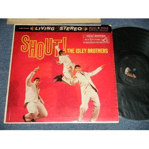 画像: THE ISLEY BROTHERS - SHOUT! (Ex+/Ex Looks:VG+++ SWOBC )  / 1959  US AMERICA ORIGINAL 1st Press "LIVING STEREO at Bottom Label"  STEREO Used LP 