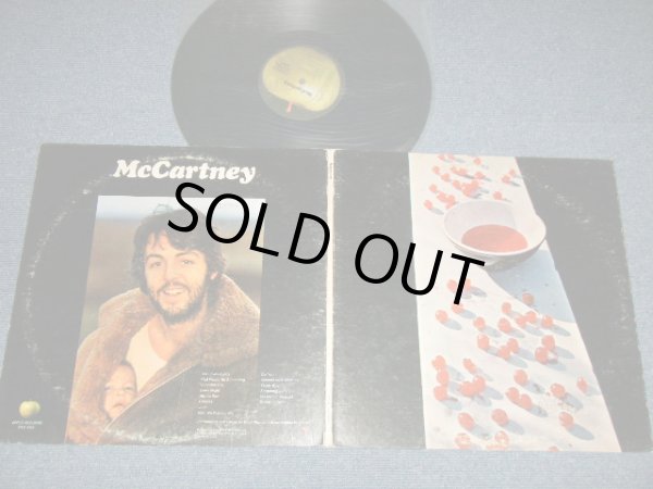 画像1: PAUL McCARTNEY (THE BEATLES)   -  McCARTNEY ( Matrix # A) STAO-1-3363 Z20  *  STERLING LH    B) STAO-2-3363 Z21  *  STERLING  LH )  (VG+++/Ex++ EDSP)  /  1970 US AMERICA  ORIGINAL  Used LP 