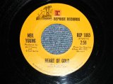 画像: NEIL YOUNG   -  HEART OF GOLD : SUGAR MOUNTAIN  (Ex++/Ex++) / 1971 US AMERICA ORIGINAL 2nd press "With FROM THE...HARVEST' LP" on Label"  Used 7" 