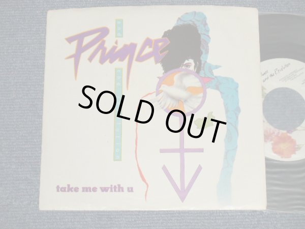 画像1: PRINCE - A) TAKE ME WITH YOU  B) BABY I'M A STAR (Ex++/Ex+++)  / 1984 US AMERICA ORIGINAL Used 7" 45 rpm Single with PICTURE SLEEVE  