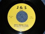 画像: CLARENCE ASHE - A) WHY HAVE I HAD SO MUCH TROUBLE  B) IF I COULD ONLY LIE  (Deep Soul) (Ex+++ Looks:Ex++/Ex+++ Looks:Ex++)  / 1964 US AMERICA ORIGINAL  Used 7" 45 rpm Single  