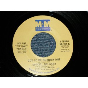 画像: SPECIAL DELIVERY - A) GOT TO BE NUMBER ONE (FUNK)  B) WHAT'S WRONG (FUNK) (MINT-/MINT-) /  1982 US AMERICA ORIGINAL Used 7" 45 rpm Single 