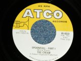 画像: CREAM  - A) SPOONFULL - PART I B) PART II / 1967 US ORIGINAL Used 7"Single